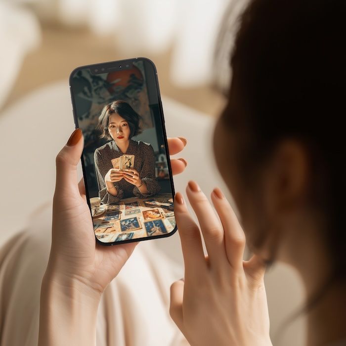 몰입형 타로 영상 상담 시스템